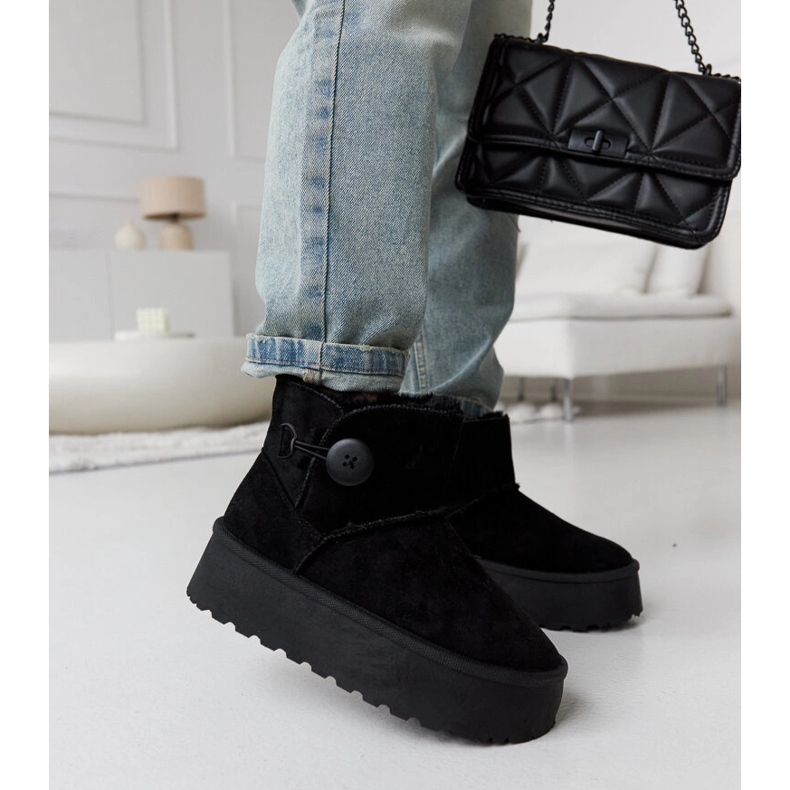 Svarta korta isolerade snöstövlar från Casimiro 2