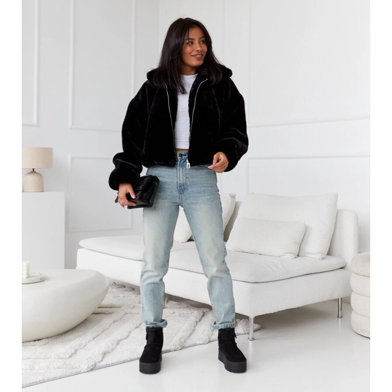 Svarta korta isolerade snöstövlar från Casimiro 1