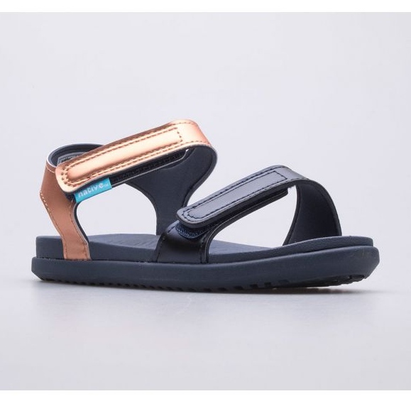 Native Jefferson Native Chlerley Matallic Jr sandaler 62109117-8936 svart 1