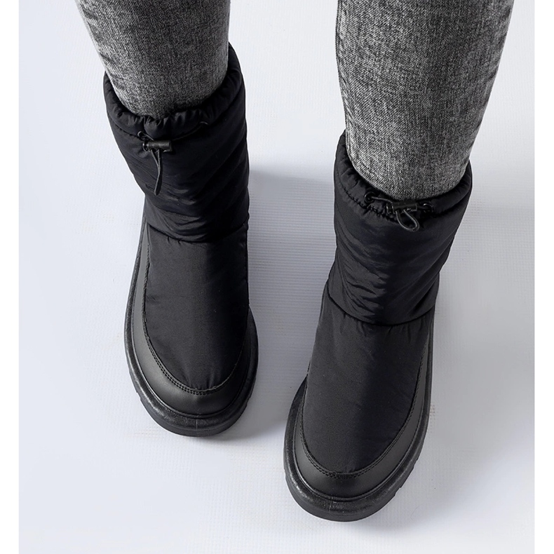 Svarta isolerade Whitetail snöstövlar 1