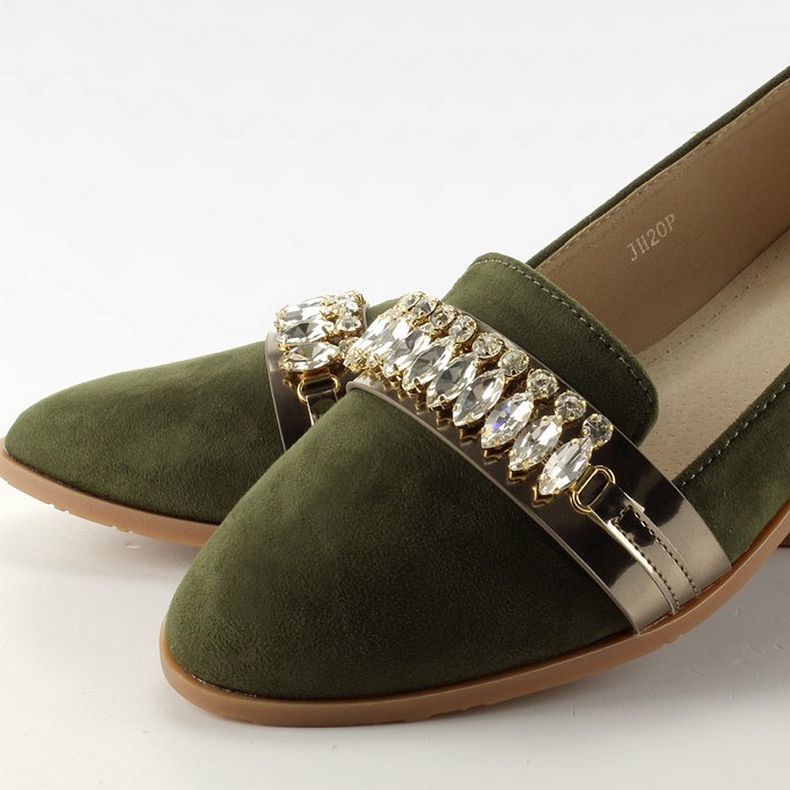 Eleganta herrar med cubic zirconias JH20P Grön 1