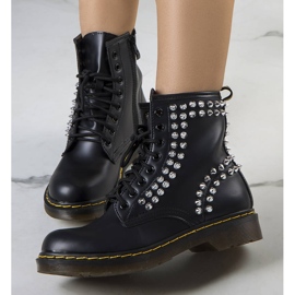 PA1 Svarta Manzo-stövlar för kvinnor 1