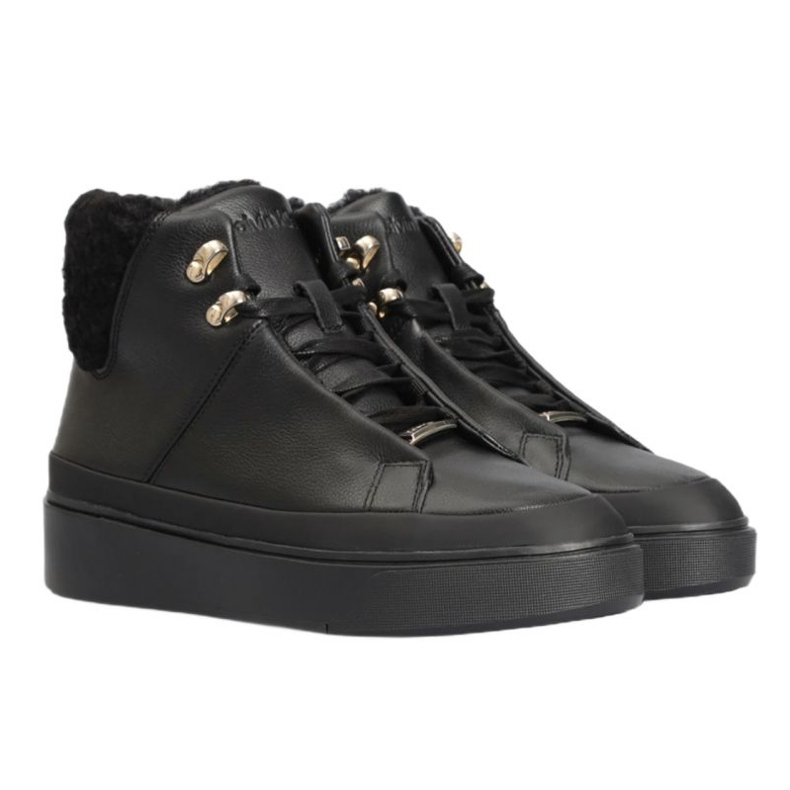 Calvin Klein Hell Cupsole Hi Top Wl W skor HW0HW01208 svart 1