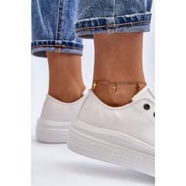 Damisolerade låga sneakers White Big Star MM274029 vit 1