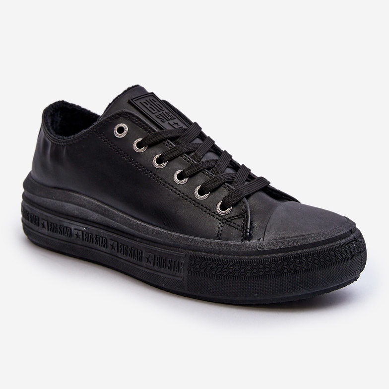 Damisolerade låga sneakers Black Big Star MM274031 svart 2