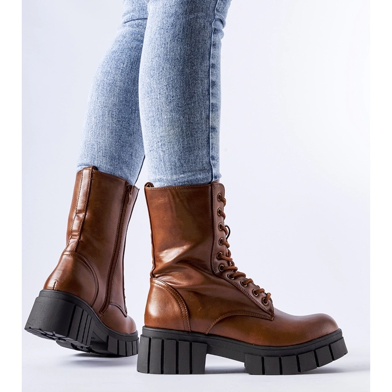 Inna Karamell klassiska Pedraza arbetare brun 1