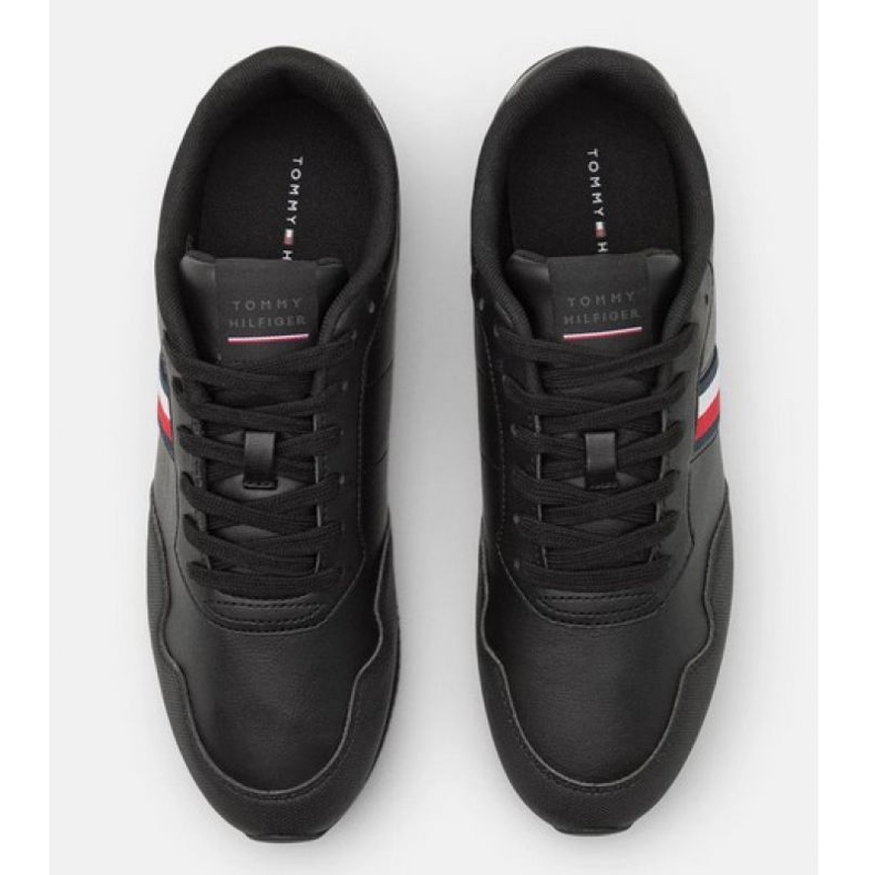 Tommy Hilfiger Core Lo Runner Pu M skor FM0FM048340GQ svart 1