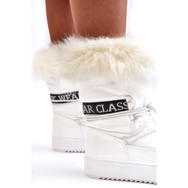 Seastar Snöskor med snörning för kvinnor Vita 2