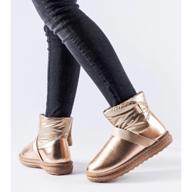 Bruna blanka korta snökängor från Delaune 1