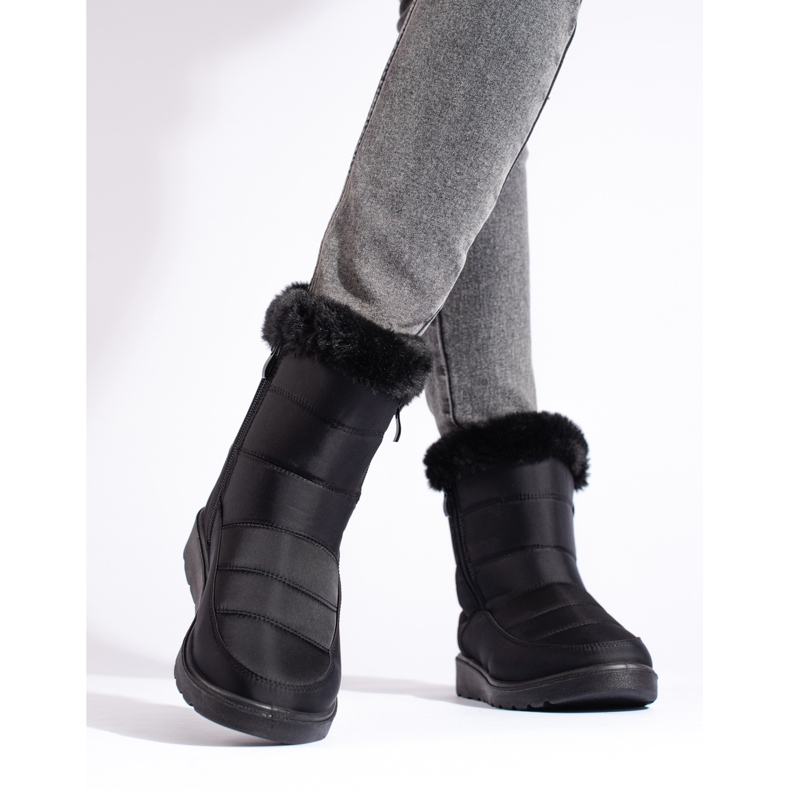 W. Potocki Svarta snökängor för kvinnor från Potocki 2