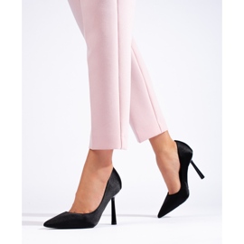 Högklackat dam Vinceza svart 1