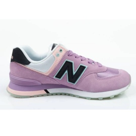 New Balance W WL574SAW skor violett 2