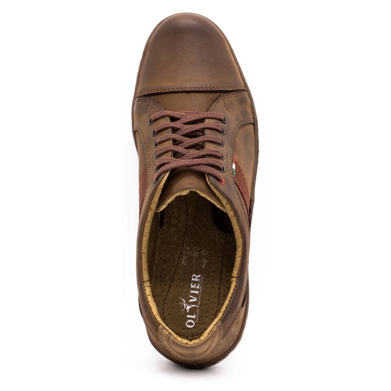 Antex Casual läderskor för män 238GT brun 3