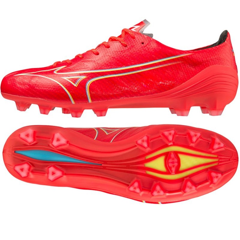 Mizuno Morelia Alpha Elite Md M P1GA236264 skor röd 1