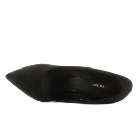 Eleganta pumps med originalklackar svart 2