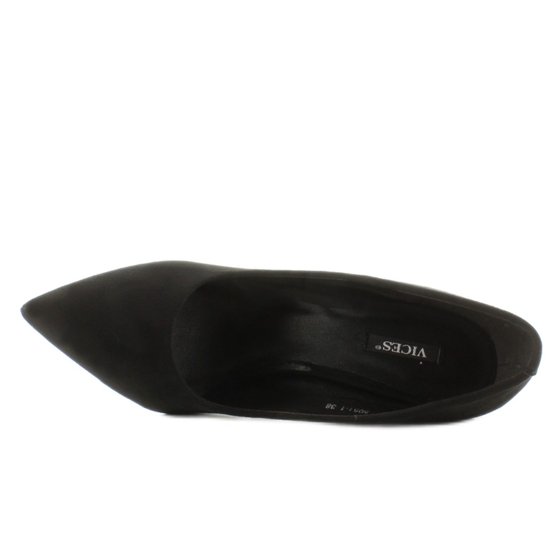 Eleganta pumps med originalklackar svart 2