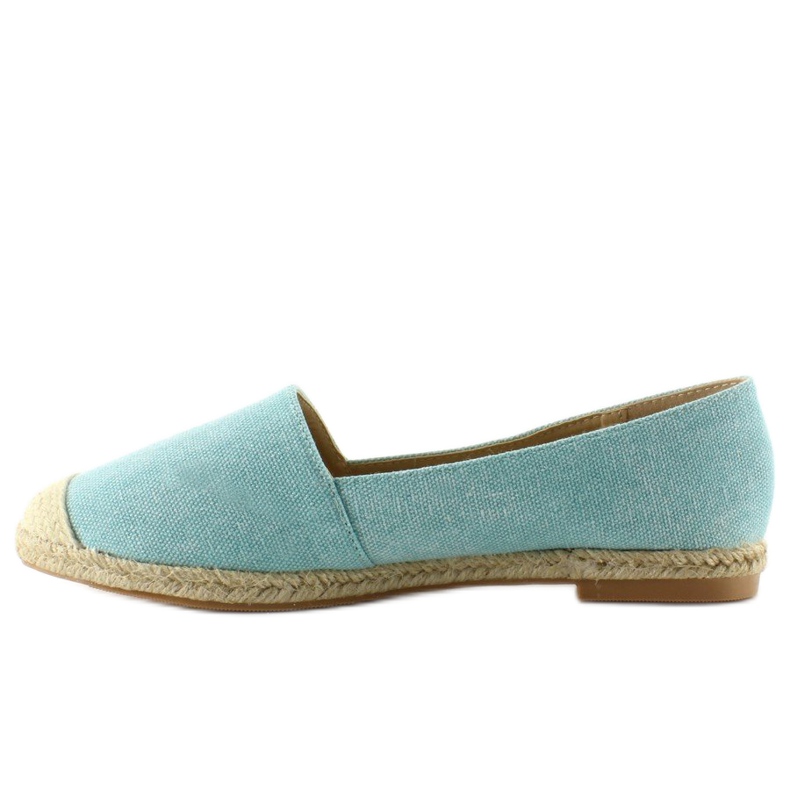 Espadrillor med linne tåhätta JH23P L. Blå 1
