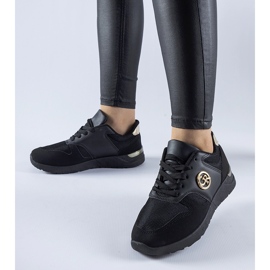 Svarta Almenno sportsneakers 1