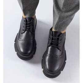 Piazzetta svarta snörskor 2