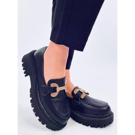 Buess Black plattform fullkornsmockasiner svart 2