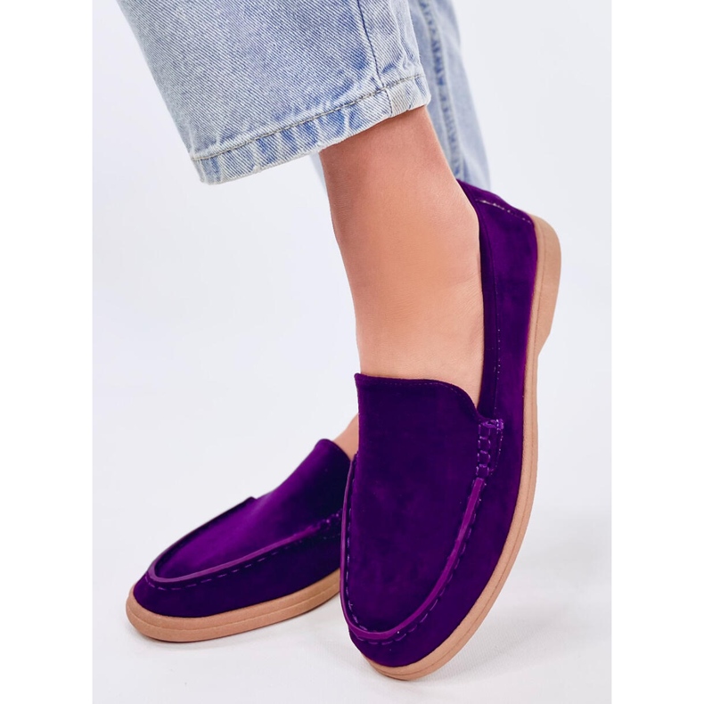 Mjuka dammockasiner från Justt Purple purpur 2