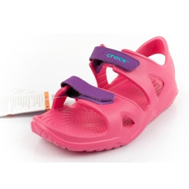 Crocs Swiftwater Jr 204988-600 sandaler rosa 1