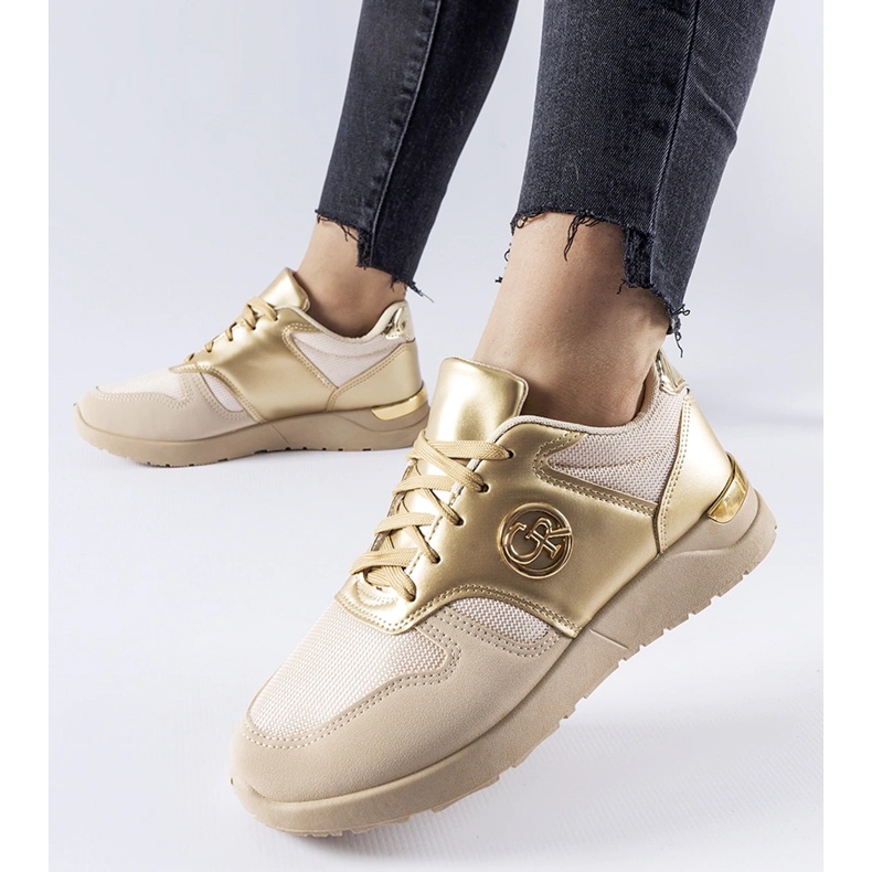 Beige Almenno sportsneakers 1