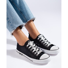 Big Star sneakers för kvinnor KK274096 svart 1