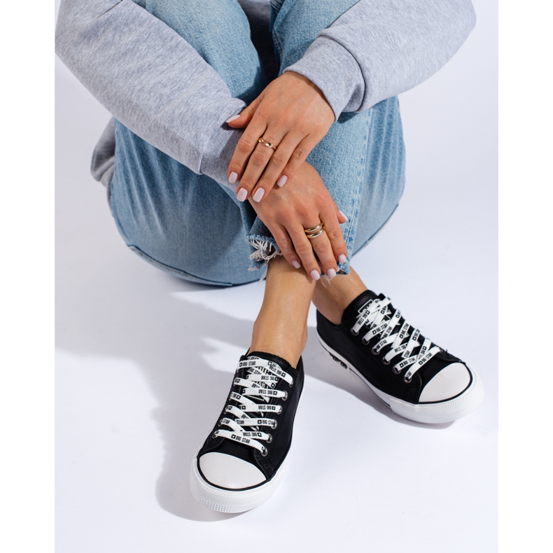 Big Star sneakers för kvinnor KK274096 svart 2