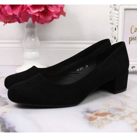 Sergio Leone W SK354C mockablock pumps, svart 2