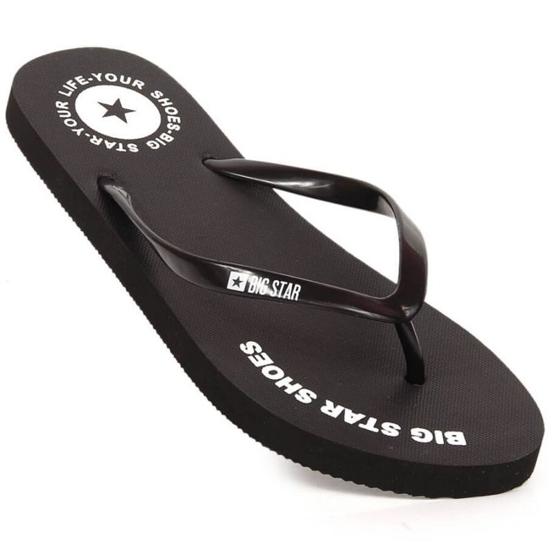 Big Star W INT1837 flipflops, svarta 1