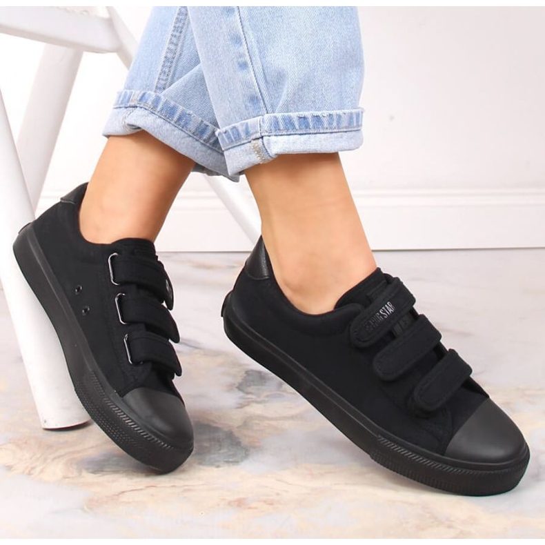 Big Star W INT1842D kardborrsneakers, svarta 1