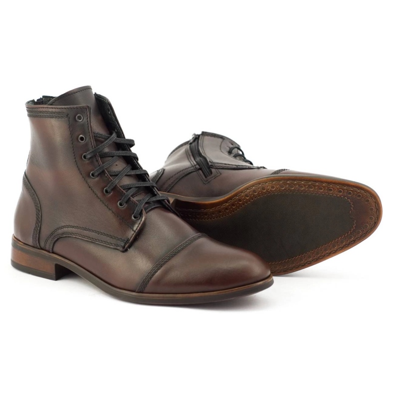 Olivier Vinterstövlar 287D Kabir brun 4