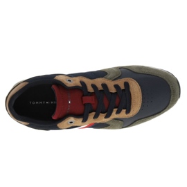 Tommy Hilfiger Iconic Runner Mix M skor FM0FM04282 mångfärgad 2