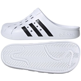 Adidas Adilette Clog FY8970 sportflipflops i vit skum 1