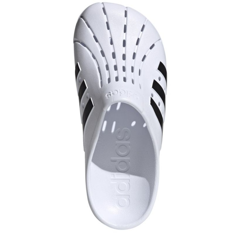 Adidas Adilette Clog FY8970 sportflipflops i vit skum 2
