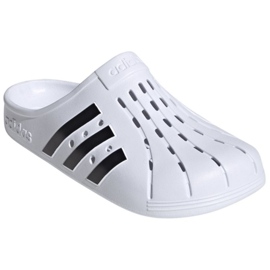 Adidas Adilette Clog FY8970 sportflipflops i vit skum 4