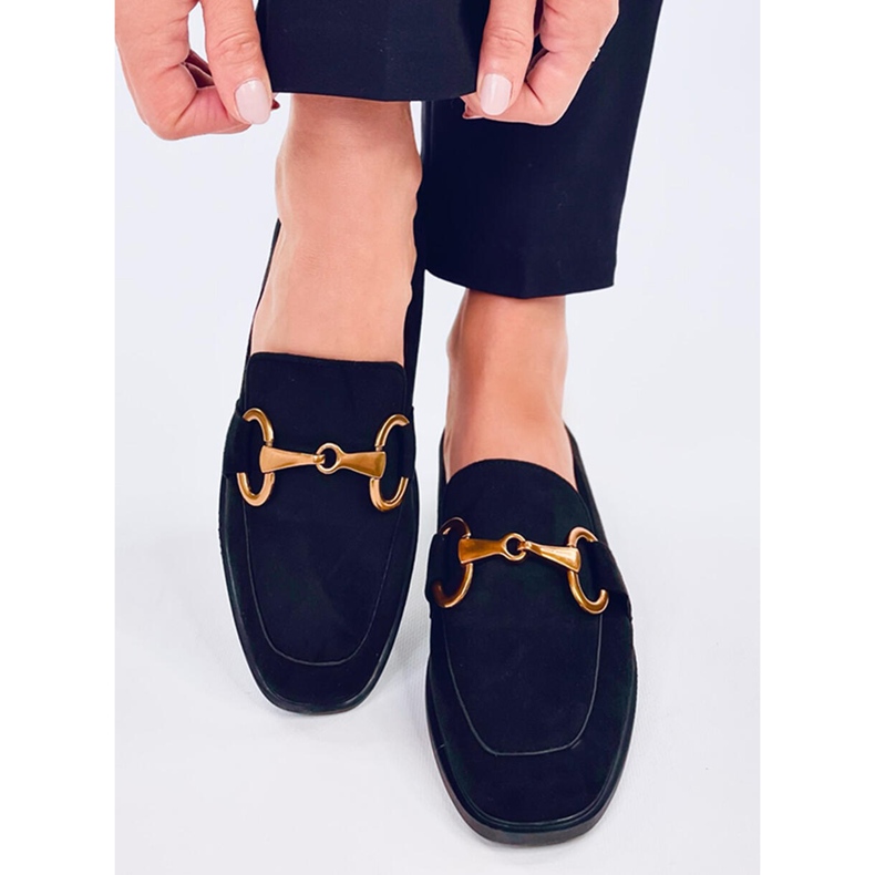Linda Black dam loafers svart 1