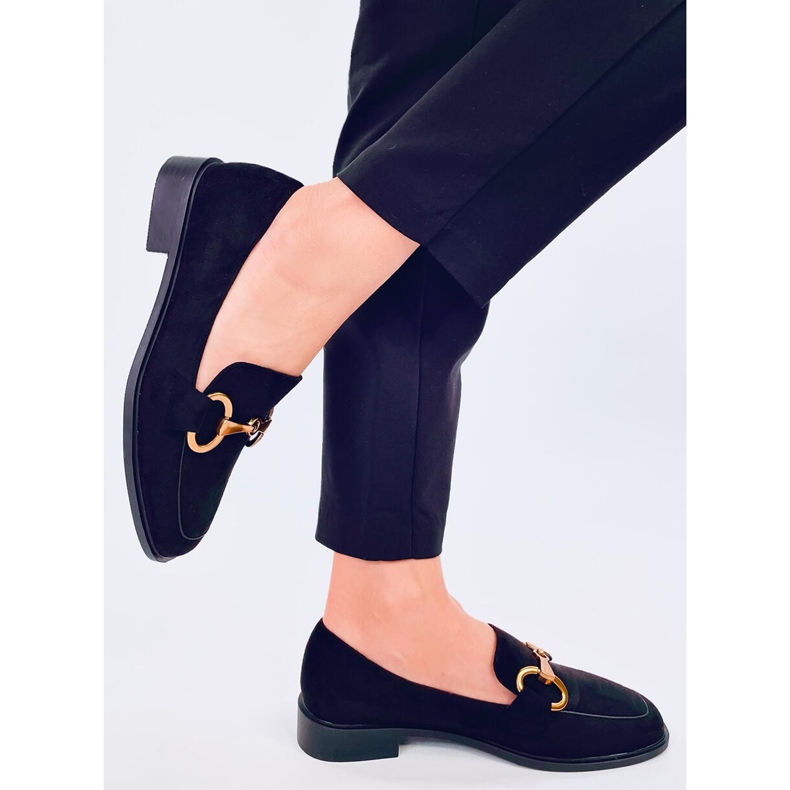Linda Black dam loafers svart 2