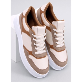 Brewer Khaki panda damsneakers beige 1