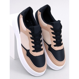 Panda dam sneakers Brewer BLACK/KHAKI svart 1