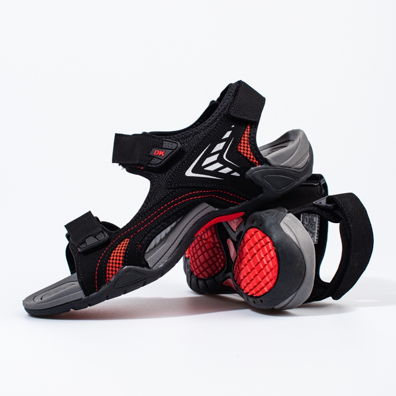 Svarta sandaler för män 2