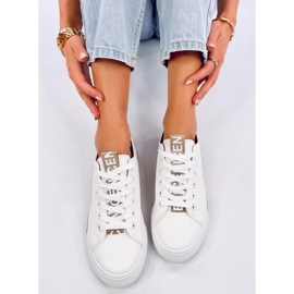 Monae Champagne sneakers för kvinnor vit 1