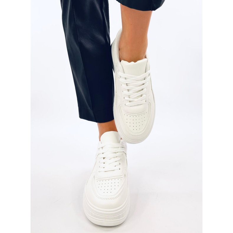 Moriau White damsneakers vit 1