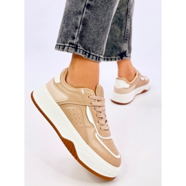 Moriau Camel damsneakers beige 2