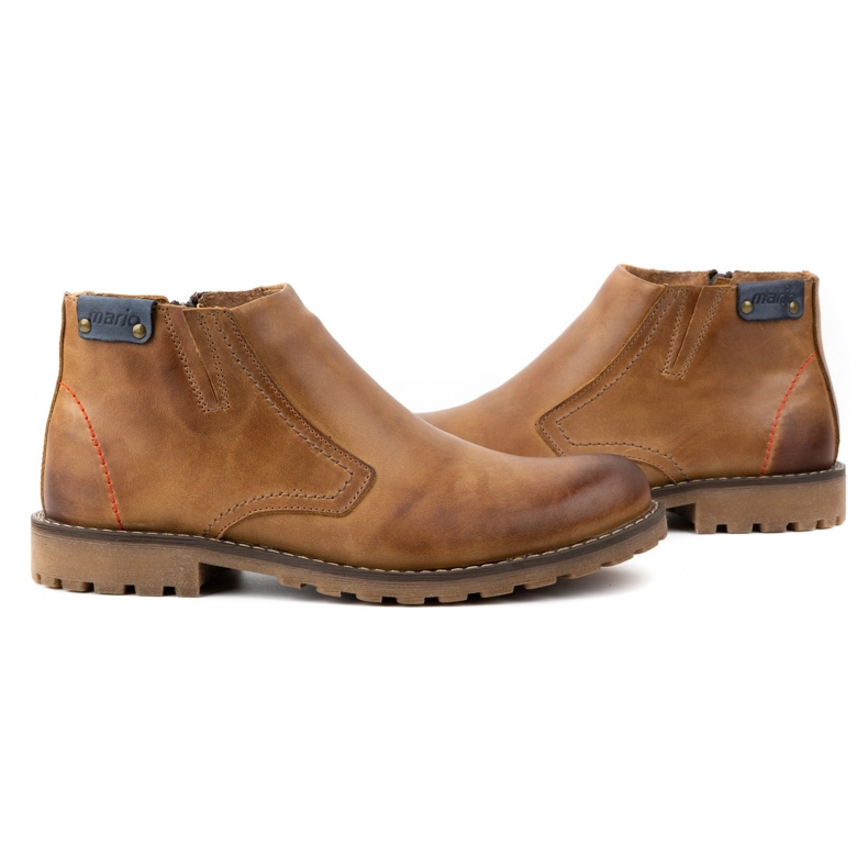 Olivier Isolerade herrstövlar 815 röda brun 7