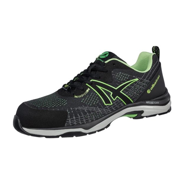 Albatros Splendid Green Gh Low U MLI-S43B1 skor svarta 1