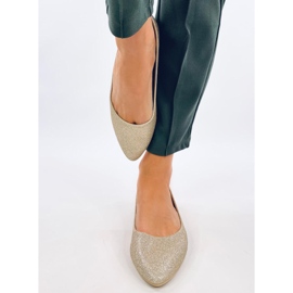 Chiesa Gold glitterballerinor gyllene 1