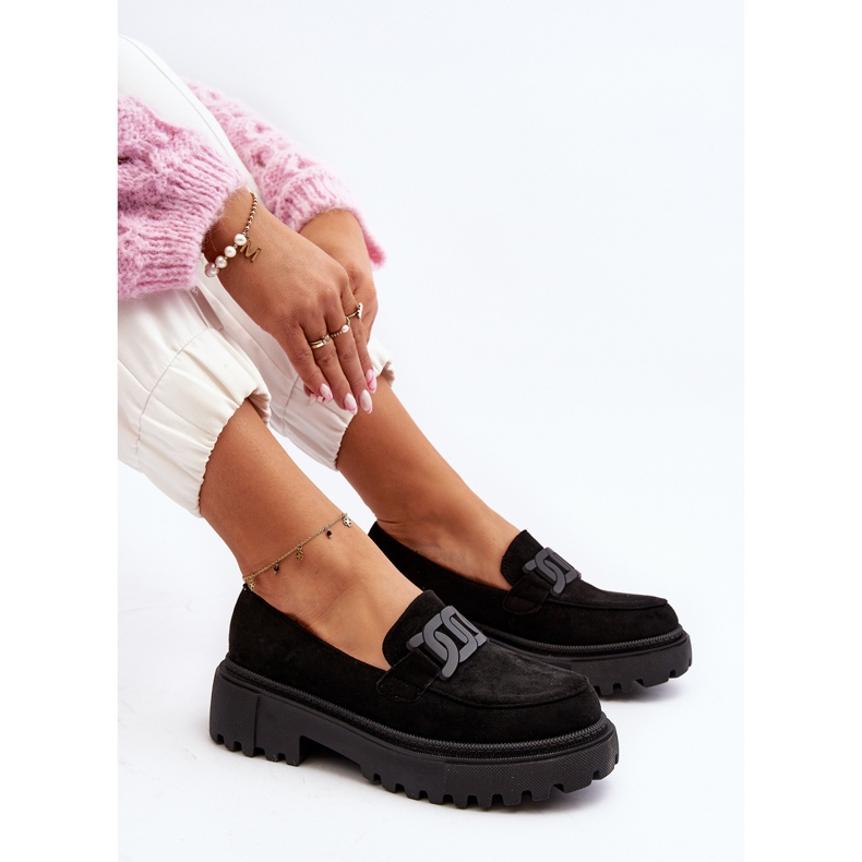 Dammockasiner med kedja Svart Mevre 2