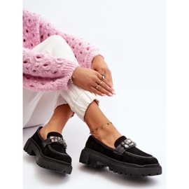 Dammockasiner med en dekorativ rem Svart Nancille 1